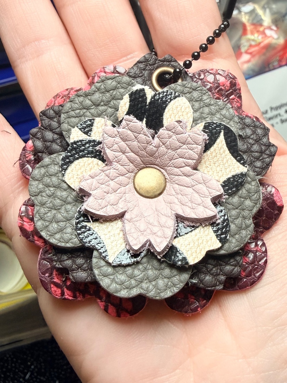 Handmade Floral Charm